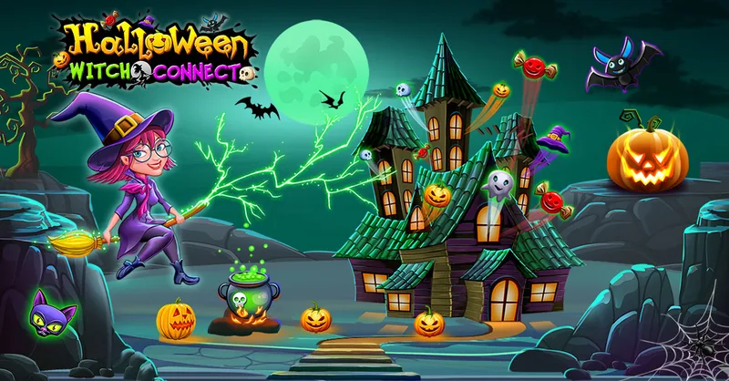 Halloween Witch Connect artwork